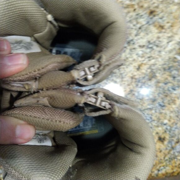 Reebok Rapid Response Tactical Boots Tan Beige 8" Leather Men’s 5M Women’s 7M 7 - Picture 11 of 12